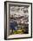 Fishing Boats in the Harbour, Naxos, Cyclades Islands, Greek Islands, Greece-Thouvenin Guy-Framed Photographic Print