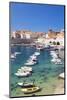 Fishing boats in the Old Port, Dubrovnik Old Town, UNESCO World Heritage Site, Dubrovnik, Dalmatian-Neale Clark-Mounted Photographic Print