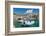 Fishing boats in the port of Agia Galini, South Coast, Crete, Greek Islands, Greece, Europe-Markus Lange-Framed Photographic Print