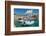 Fishing boats in the port of Agia Galini, South Coast, Crete, Greek Islands, Greece, Europe-Markus Lange-Framed Photographic Print