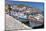 Fishing boats in the port of Elounda, Mirabello Gulf, Lasithi, Crete, Greek Islands, Greece, Europe-Markus Lange-Mounted Photographic Print