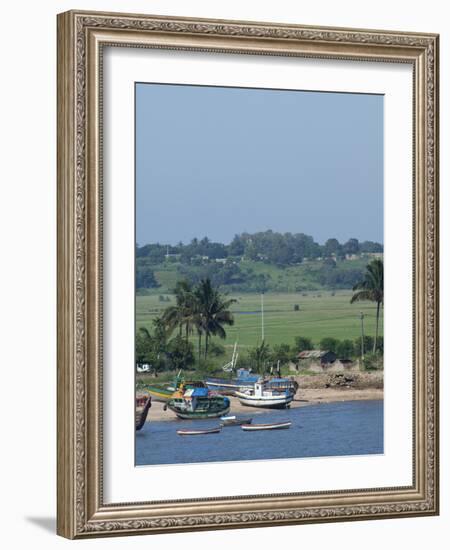 Fishing Boats, Maputo, Mozambique-Cindy Miller Hopkins-Framed Photographic Print