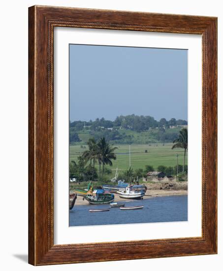 Fishing Boats, Maputo, Mozambique-Cindy Miller Hopkins-Framed Photographic Print