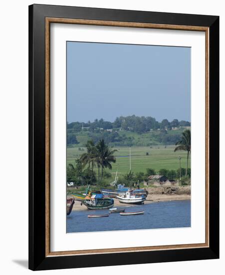 Fishing Boats, Maputo, Mozambique-Cindy Miller Hopkins-Framed Photographic Print