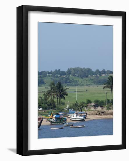 Fishing Boats, Maputo, Mozambique-Cindy Miller Hopkins-Framed Photographic Print