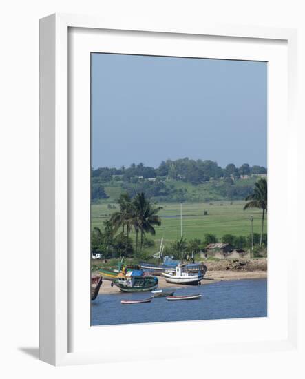 Fishing Boats, Maputo, Mozambique-Cindy Miller Hopkins-Framed Photographic Print