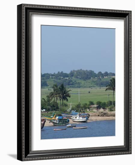 Fishing Boats, Maputo, Mozambique-Cindy Miller Hopkins-Framed Photographic Print