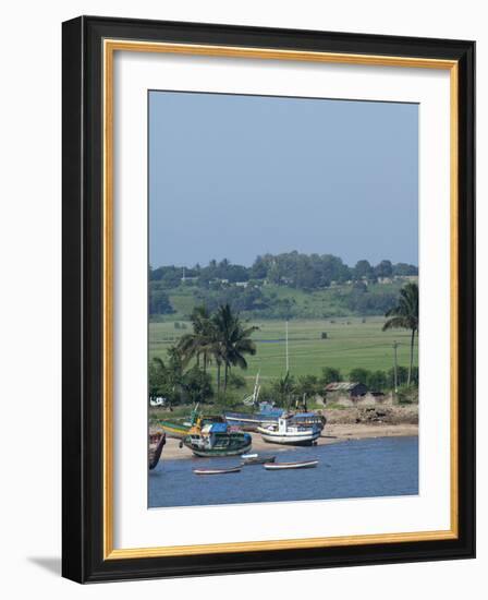 Fishing Boats, Maputo, Mozambique-Cindy Miller Hopkins-Framed Photographic Print