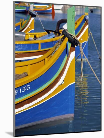 Fishing Boats, Marsaxlokk, Malta-Rex Butcher-Mounted Photographic Print