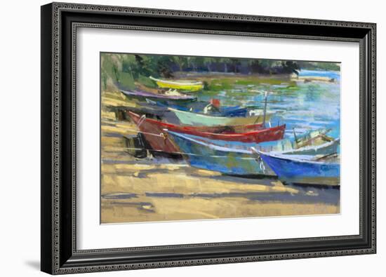 Fishing Boats Marta-Nancie King Mertz-Framed Art Print