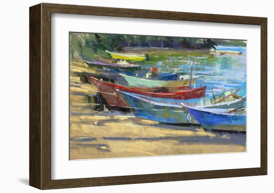 Fishing Boats Marta-Nancie King Mertz-Framed Art Print