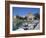 Fishing Boats Moored in Harbour and Domed Church, Aegina Town, Aegina, Saronic Islands, Greece-Lightfoot Jeremy-Framed Photographic Print