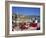 Fishing Boats Moored in Harbour at Molyvos, Lesbos, North Aegean Islands, Greek Islands, Greece-Lightfoot Jeremy-Framed Photographic Print