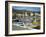 Fishing Boats Moored in the Harbour at Elounda, Near Agios Nikolas, Crete, Greece, Europe-Harding Robert-Framed Photographic Print