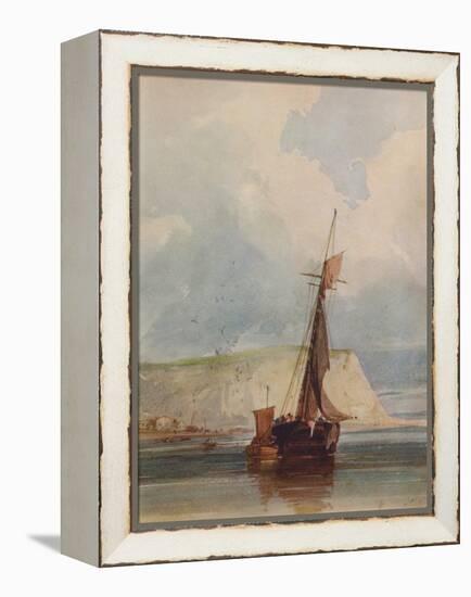 Fishing Boats of the Headland, c1841-William Callow-Framed Premier Image Canvas