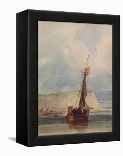 Fishing Boats of the Headland, c1841-William Callow-Framed Premier Image Canvas