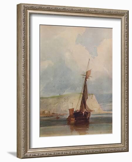 Fishing Boats of the Headland, c1841-William Callow-Framed Giclee Print