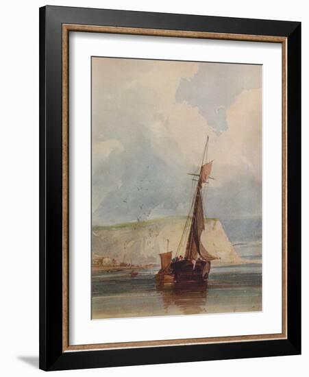 Fishing Boats of the Headland, c1841-William Callow-Framed Giclee Print