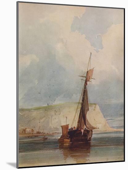 Fishing Boats of the Headland, c1841-William Callow-Mounted Giclee Print