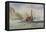 Fishing Boats Off the Isle of Wight-Charles Bentley-Framed Premier Image Canvas