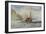 Fishing Boats Off the Isle of Wight-Charles Bentley-Framed Giclee Print