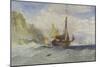 Fishing Boats Off the Isle of Wight-Charles Bentley-Mounted Giclee Print
