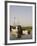 Fishing Boats on Backwater Near Mobor, Goa, India-R H Productions-Framed Photographic Print