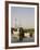 Fishing Boats on Backwater Near Mobor, Goa, India-R H Productions-Framed Photographic Print