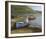 Fishing Boats On Lake Connemara-Clive Madgwick-Framed Giclee Print