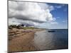 Fishing Boats on the Beach at Carnoustie, Angus, Scotland, United Kingdom, Europe-Mark Sunderland-Mounted Photographic Print