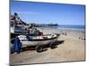 Fishing Boats on the Beach at Cromer, Norfolk, England, United Kingdom, Europe-Mark Sunderland-Mounted Photographic Print