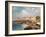 Fishing Boats on the Beach at Marinella, Naples-Carlo Brancaccio-Framed Giclee Print