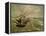 Fishing Boats on the Beach at Saintes-Marie-de-la-Mer, around June 5, 1888-Vincent van Gogh-Framed Premier Image Canvas