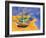 Fishing Boats on the Beach at Saintes-Maries-De-La-Mer-Vincent van Gogh-Framed Giclee Print