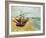 Fishing Boats on the Beach at Saints-Maries, c.1888-Vincent van Gogh-Framed Art Print