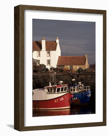 Fishing Boats, Pittenweem, Fife, Scotland, United Kingdom-Jonathan Hodson-Framed Photographic Print