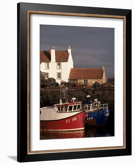 Fishing Boats, Pittenweem, Fife, Scotland, United Kingdom-Jonathan Hodson-Framed Photographic Print