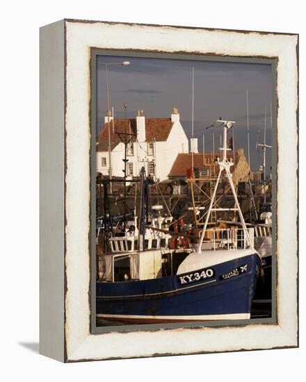 Fishing Boats, Pittenweem, Fife, Scotland, United Kingdom-Jonathan Hodson-Framed Premier Image Canvas