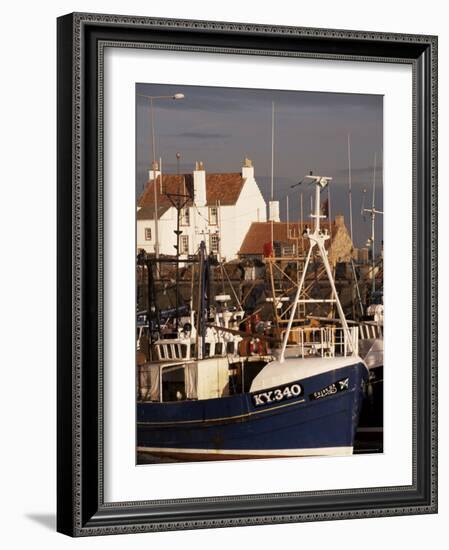 Fishing Boats, Pittenweem, Fife, Scotland, United Kingdom-Jonathan Hodson-Framed Photographic Print
