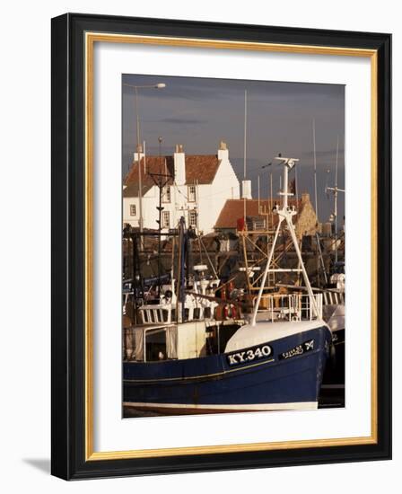 Fishing Boats, Pittenweem, Fife, Scotland, United Kingdom-Jonathan Hodson-Framed Photographic Print