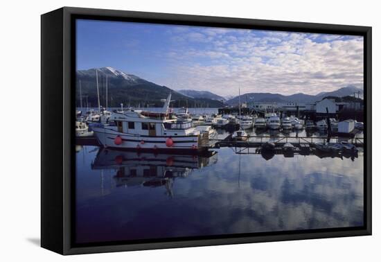 Fishing Boats, Prince Rupert, British Columbia, Canada-Gerry Reynolds-Framed Premier Image Canvas