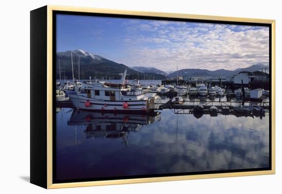 Fishing Boats, Prince Rupert, British Columbia, Canada-Gerry Reynolds-Framed Premier Image Canvas