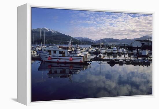 Fishing Boats, Prince Rupert, British Columbia, Canada-Gerry Reynolds-Framed Premier Image Canvas