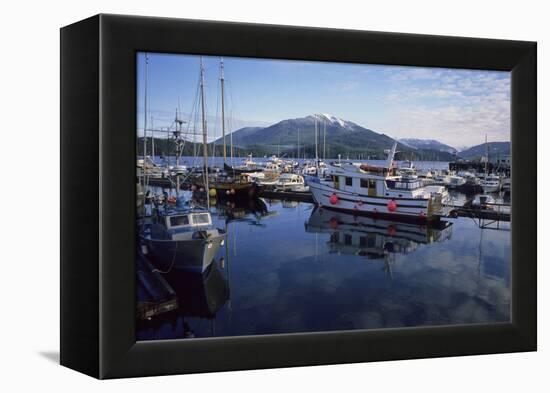 Fishing Boats, Prince Rupert, British Columbia, Canada-Gerry Reynolds-Framed Premier Image Canvas