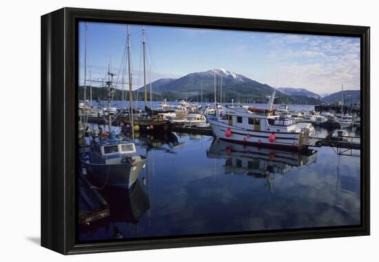 Fishing Boats, Prince Rupert, British Columbia, Canada-Gerry Reynolds-Framed Premier Image Canvas