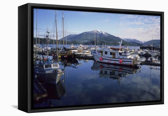 Fishing Boats, Prince Rupert, British Columbia, Canada-Gerry Reynolds-Framed Premier Image Canvas