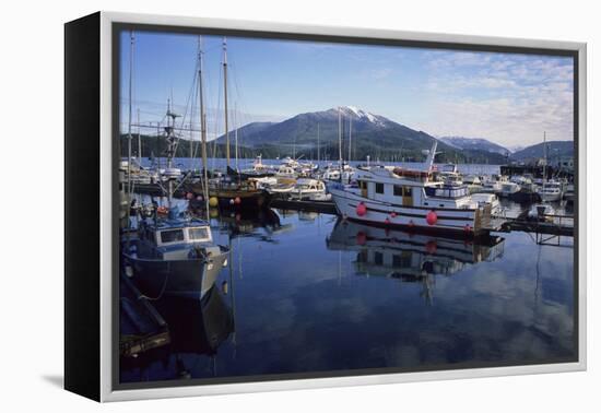 Fishing Boats, Prince Rupert, British Columbia, Canada-Gerry Reynolds-Framed Premier Image Canvas