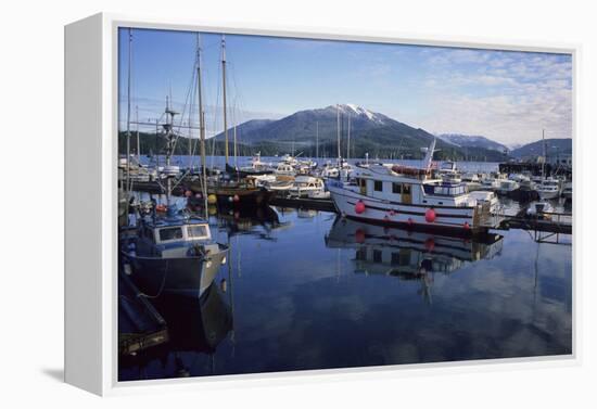 Fishing Boats, Prince Rupert, British Columbia, Canada-Gerry Reynolds-Framed Premier Image Canvas