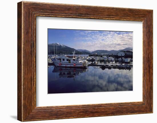 Fishing Boats, Prince Rupert, British Columbia, Canada-Gerry Reynolds-Framed Photographic Print