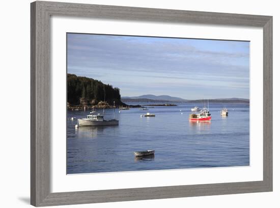 Fishing Boats-Wendy Connett-Framed Photographic Print